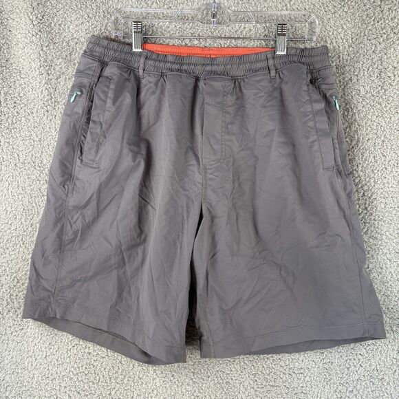 Birddogs Boom Shorts Mens XXL 2XL Long Gray Drawstring Waist Lined Athletic - Picture 1 of 10